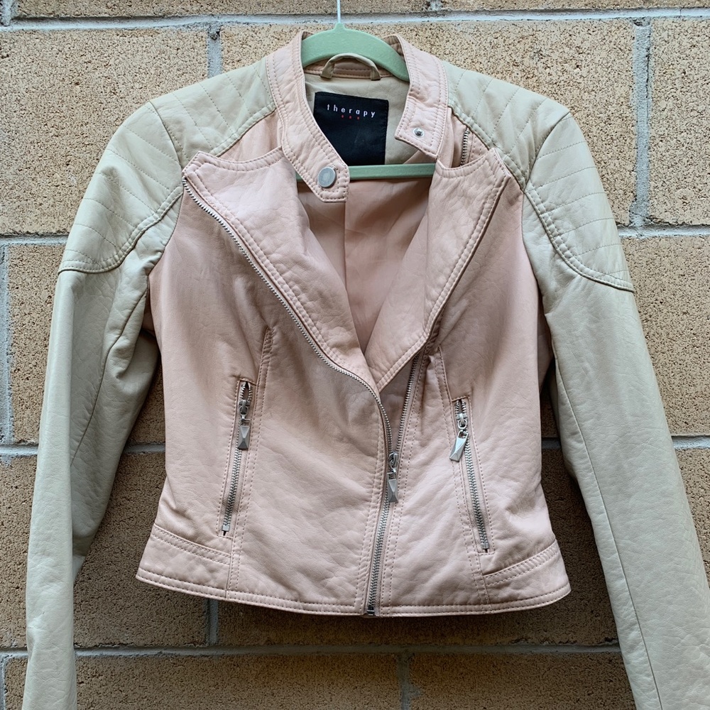 Leather jacket